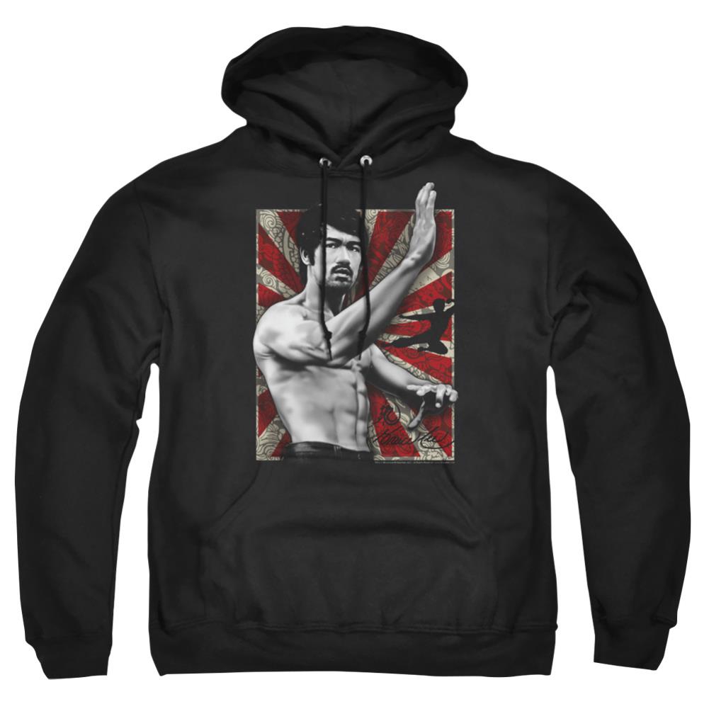 Bruce Lee Concentrate Men's Pull-Over 75 25 Poly Hoodie