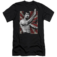 Bruce Lee Concentrate Men's Ultra-Soft 30/1 Cotton Slim Short-Sleeve T-Shirt