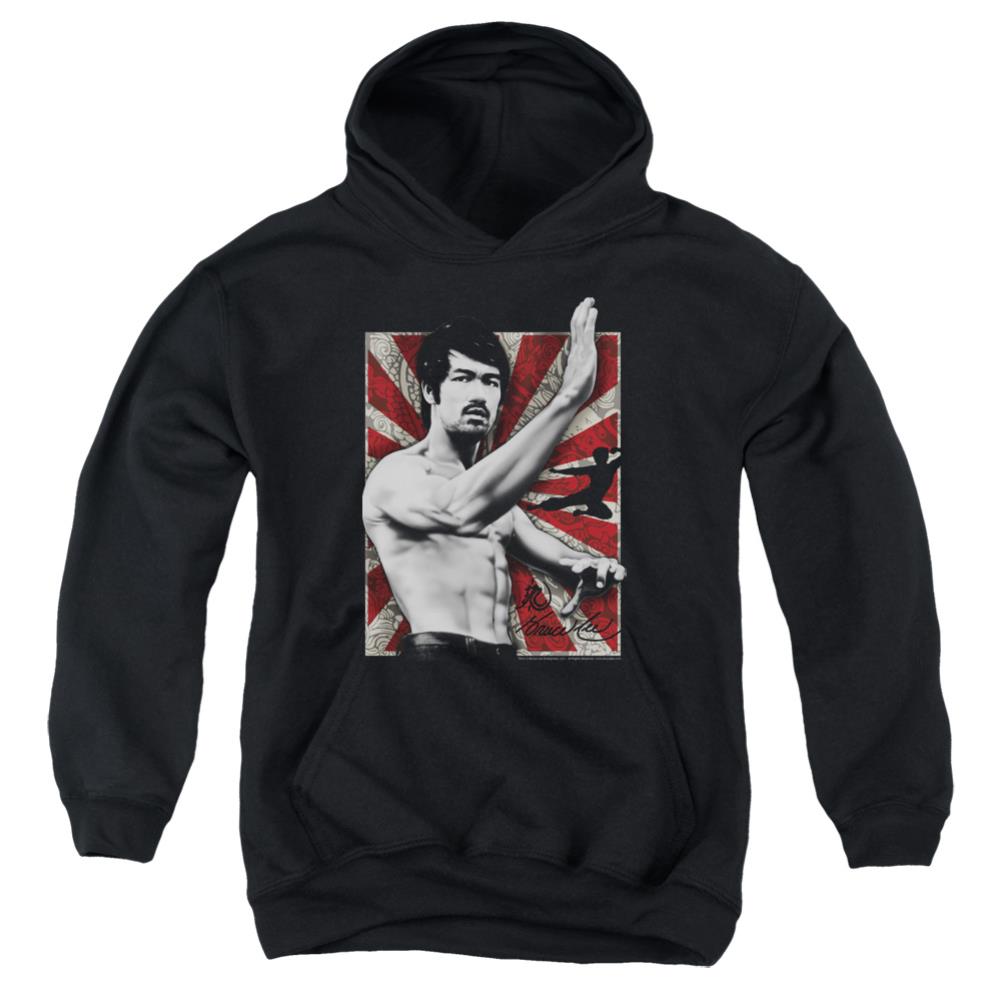 Bruce Lee Concentrate Youth Cotton Poly Pull-Over Hoodie