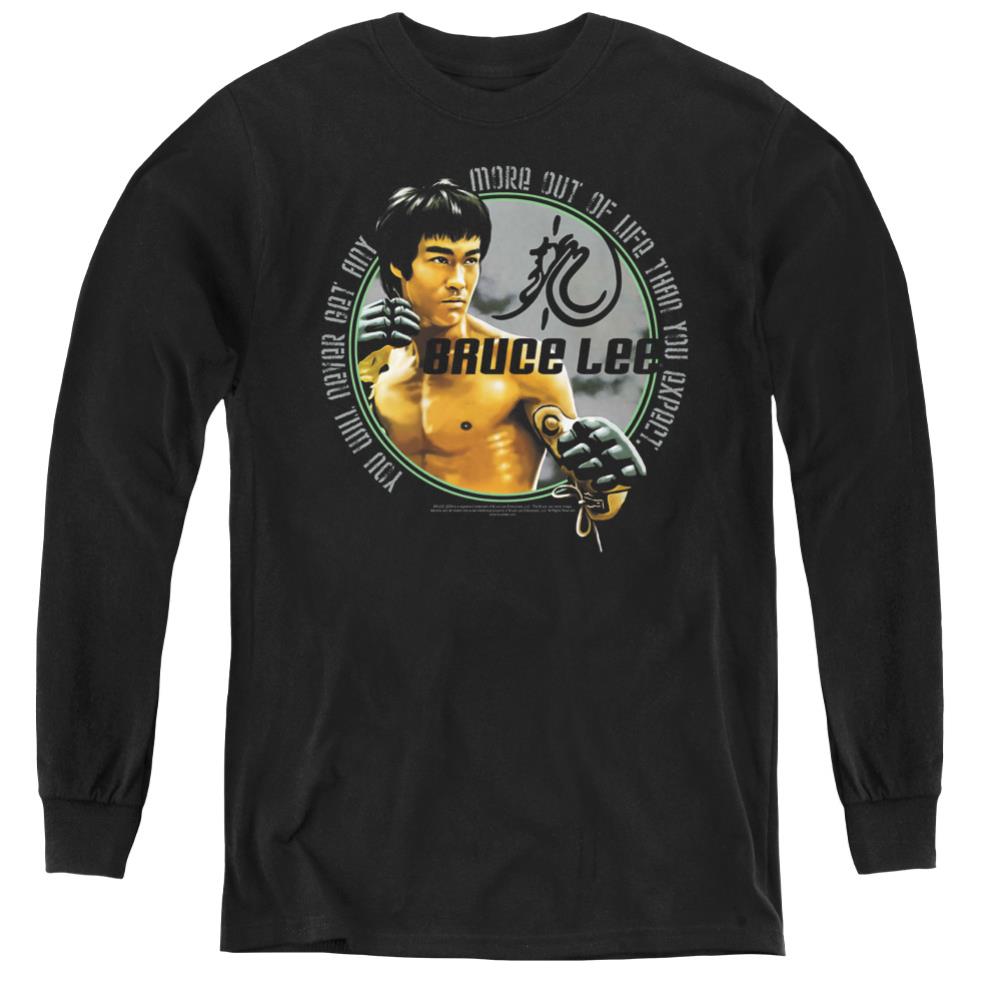 Bruce Lee Expectations Youth Long-Sleeve T-Shirt