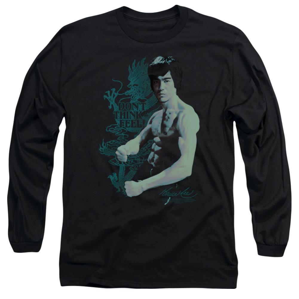 Bruce Lee Feel Men's 18/1 Cotton Long-Sleeve T-Shirt