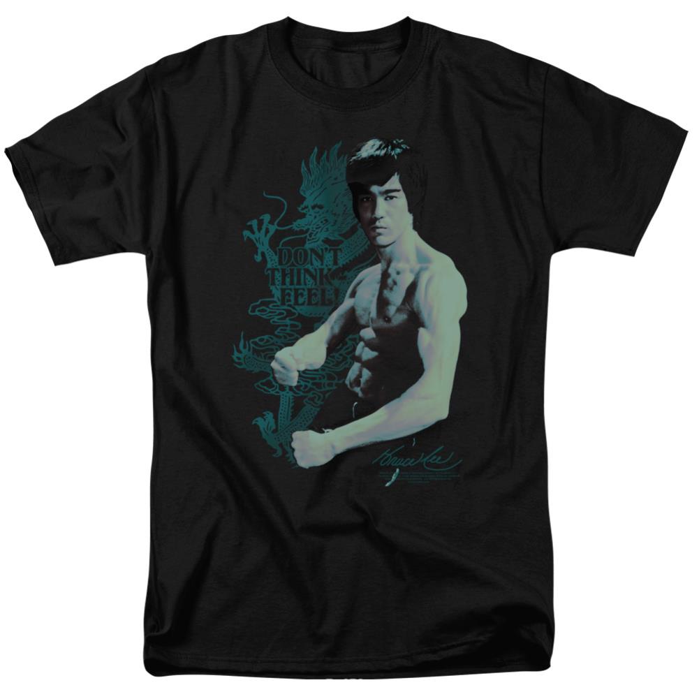 Bruce Lee Feel Men's 18/1 Cotton Short-Sleeve T-Shirt