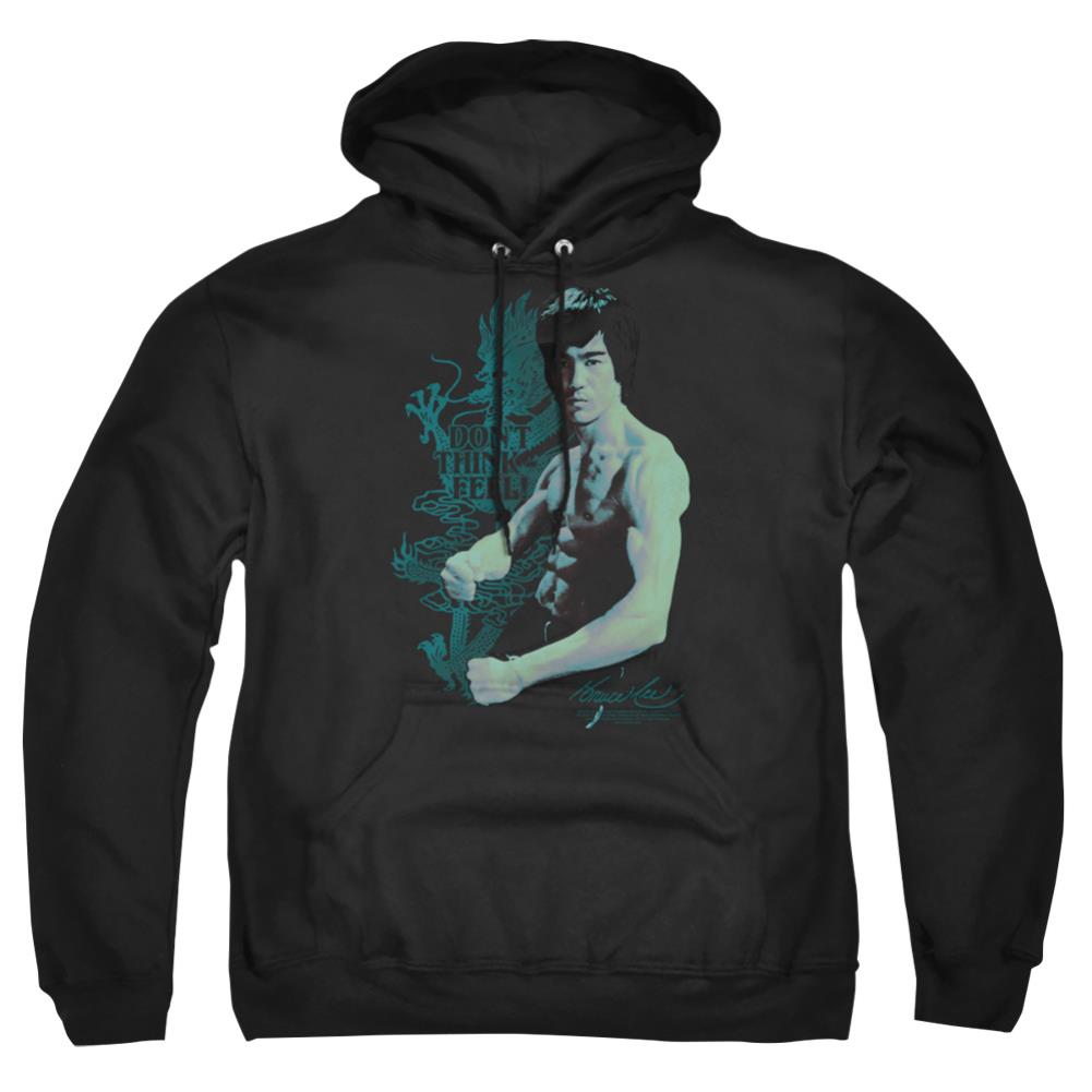 Bruce Lee Feel Men's Pull-Over 75 25 Poly Hoodie