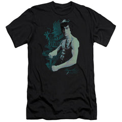 Bruce Lee Feel Men's Ultra-Soft 30/1 Cotton Slim Short-Sleeve T-Shirt
