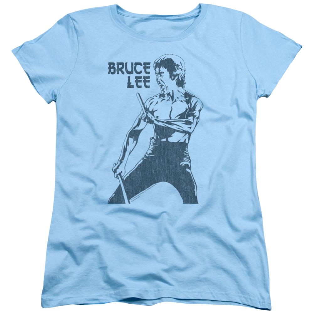 Bruce Lee Fighter Women's 18/1 Cotton Short-Sleeve T-Shirt
