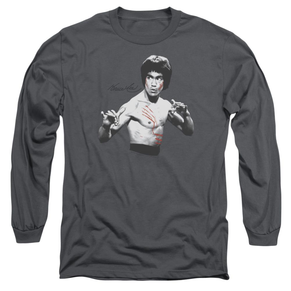 Bruce Lee Final Confrontation Men's 18/1 Cotton Long-Sleeve T-Shirt