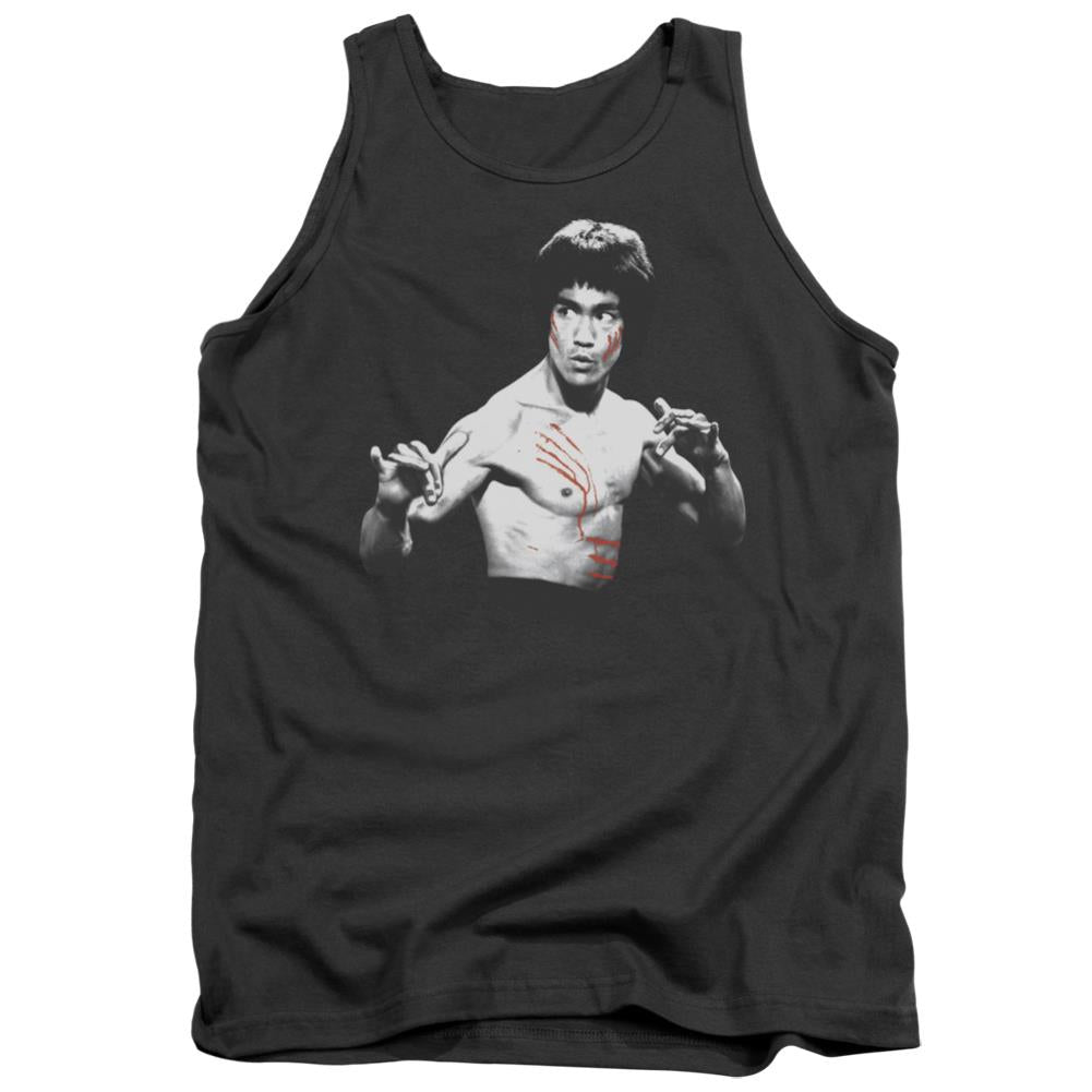 Bruce Lee Final Confrontation Men's 18/1 Cotton Tank Top