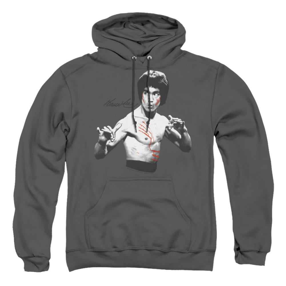 Bruce Lee Final Confrontation Men's Pull-Over 75 25 Poly Hoodie