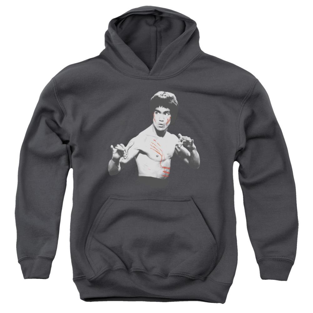 Bruce Lee Final Confrontation Youth Cotton Poly Pull-Over Hoodie