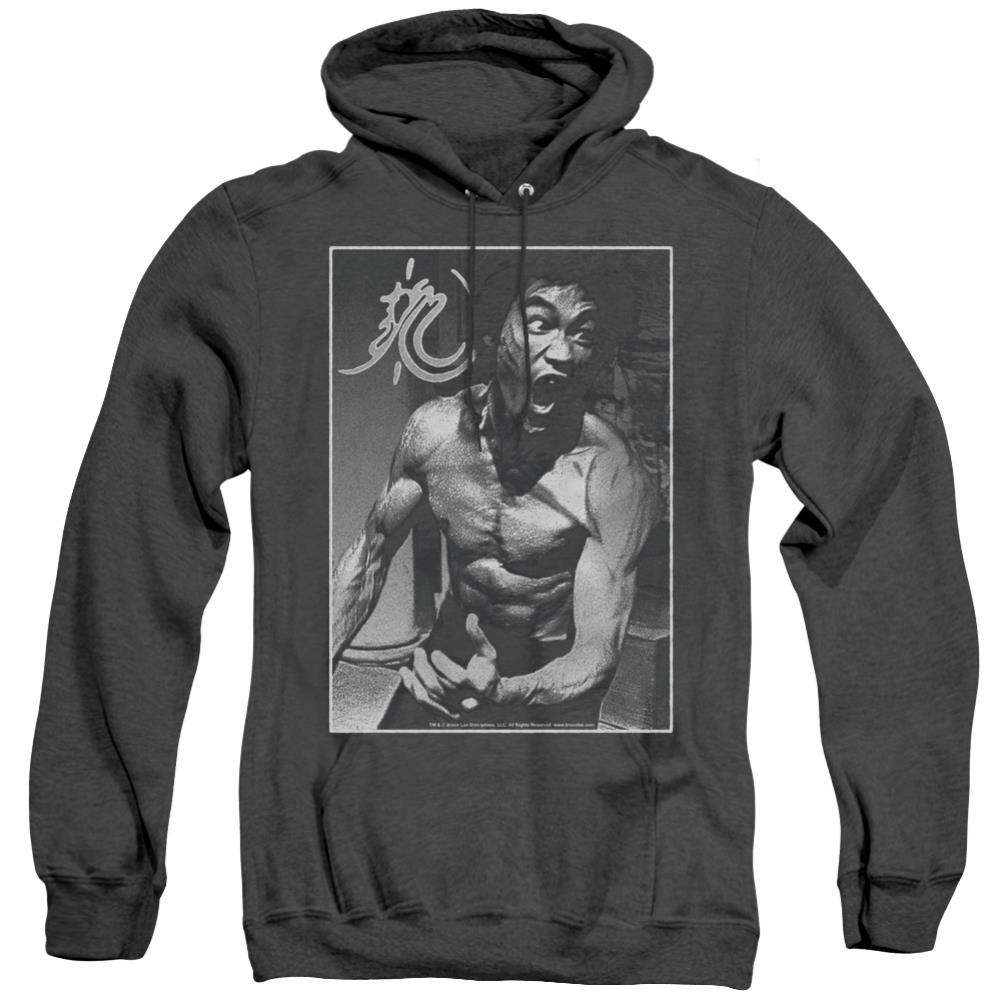Bruce Lee Focused Rage Men's Pull-Over Hoodie