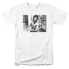 Bruce Lee Full Of Fury Men's 18/1 Cotton Short-Sleeve T-Shirt