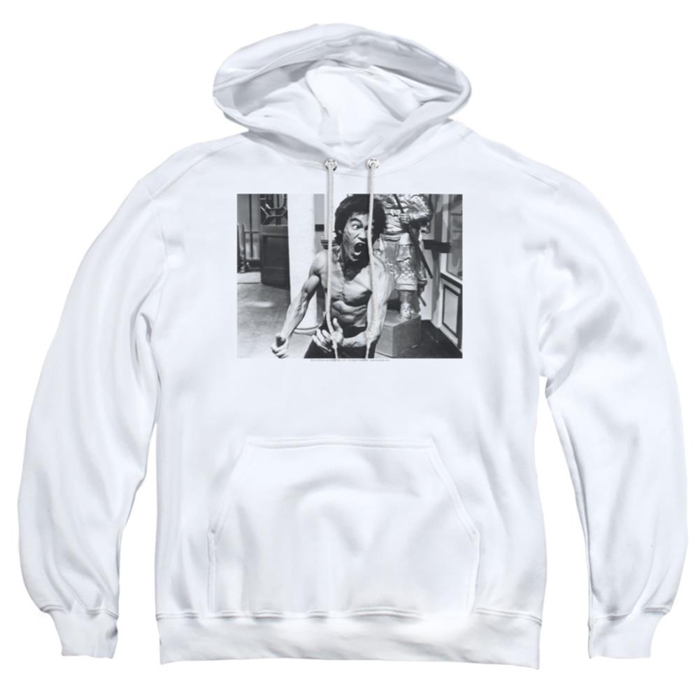 Bruce Lee Full Of Fury Men's Pull-Over 75 25 Poly Hoodie