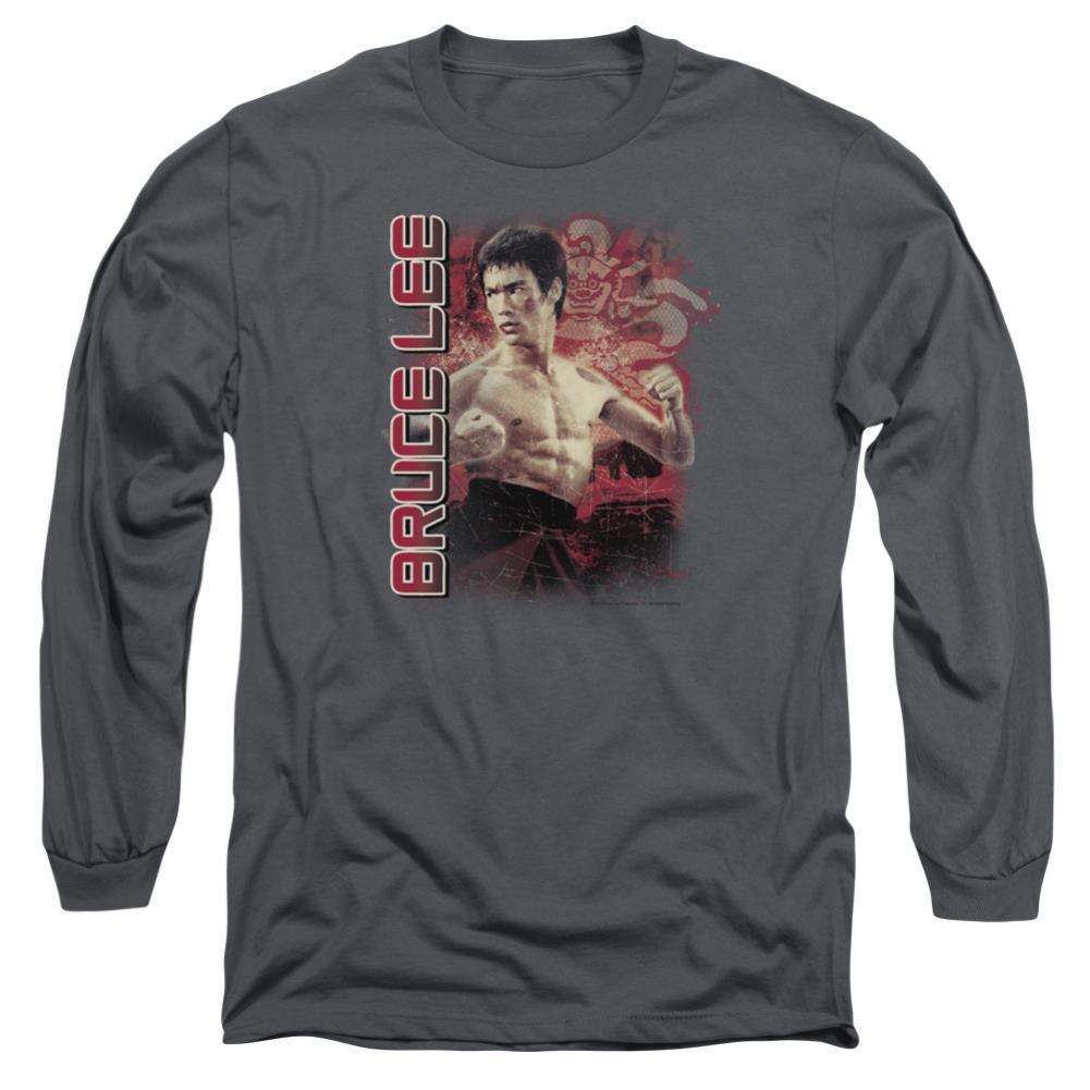 Bruce Lee Fury Men's 18/1 Cotton Long-Sleeve T-Shirt