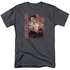 Bruce Lee Fury Men's 18/1 Cotton Short-Sleeve T-Shirt