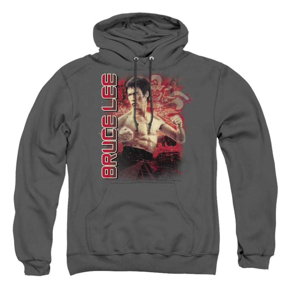 Bruce Lee Fury Men's Pull-Over 75 25 Poly Hoodie