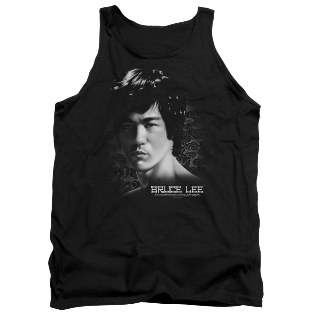 Bruce Lee In Your Face Men's 18/1 Cotton Tank Top
