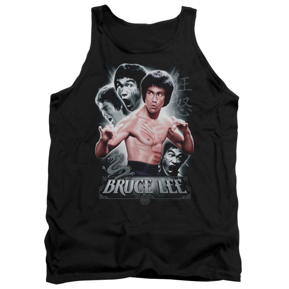 Bruce Lee Inner Fury Men's 18/1 Cotton Tank Top