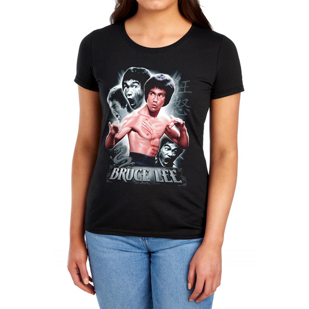 Bruce Lee Inner Fury Women's 18/1 Cotton Short-Sleeve T-Shirt