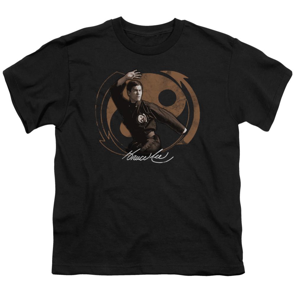 Bruce Lee Jeet Kun Do Pose Youth 18/1 100% Cotton Short-Sleeve T-Shirt