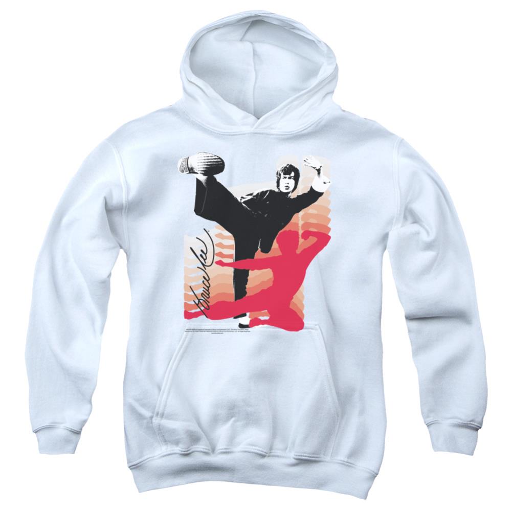 Bruce Lee Kick It Youth Cotton Poly Pull-Over Hoodie