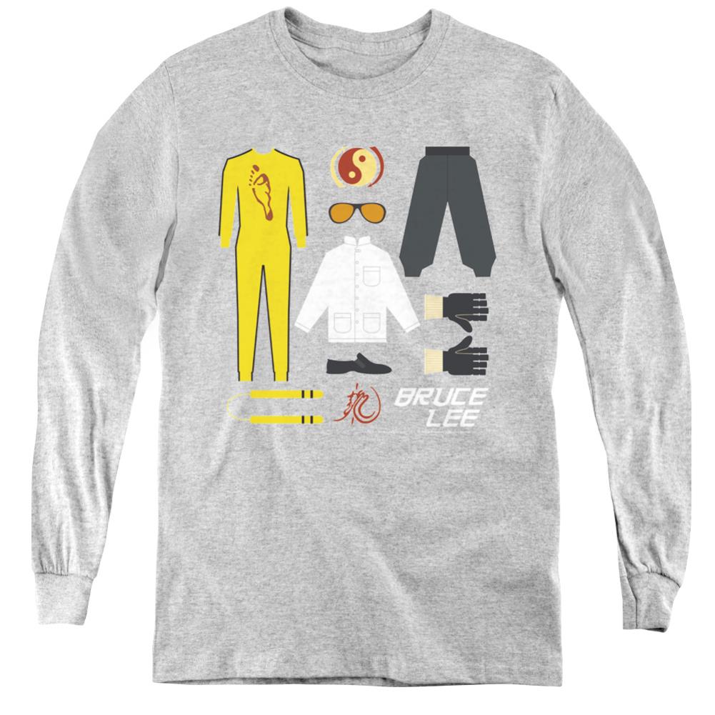 Bruce Lee Lee Gift Set Youth Long-Sleeve T-Shirt