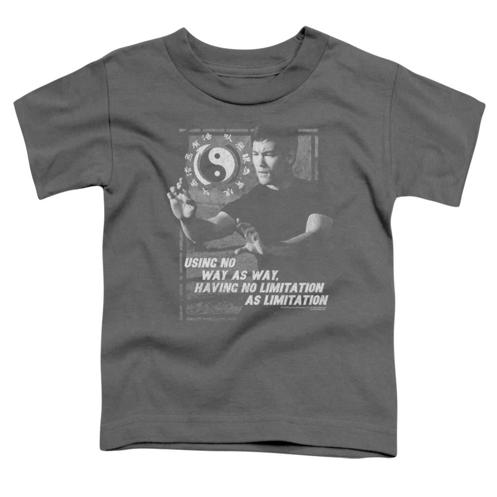 Bruce Lee No Way As A Way Toddler 18/1 Cotton Short-Sleeve T-Shirt