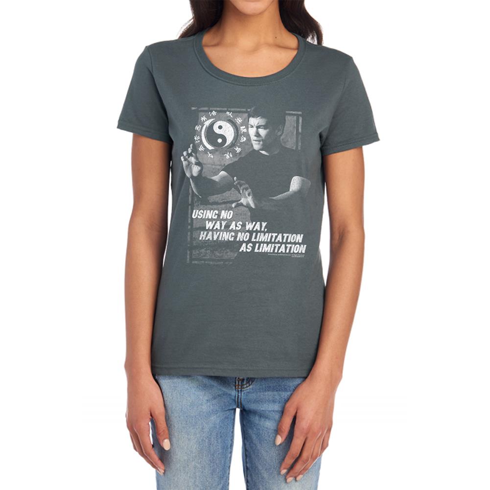 Bruce Lee No Way As A Way Women's 18/1 Cotton Short-Sleeve T-Shirt