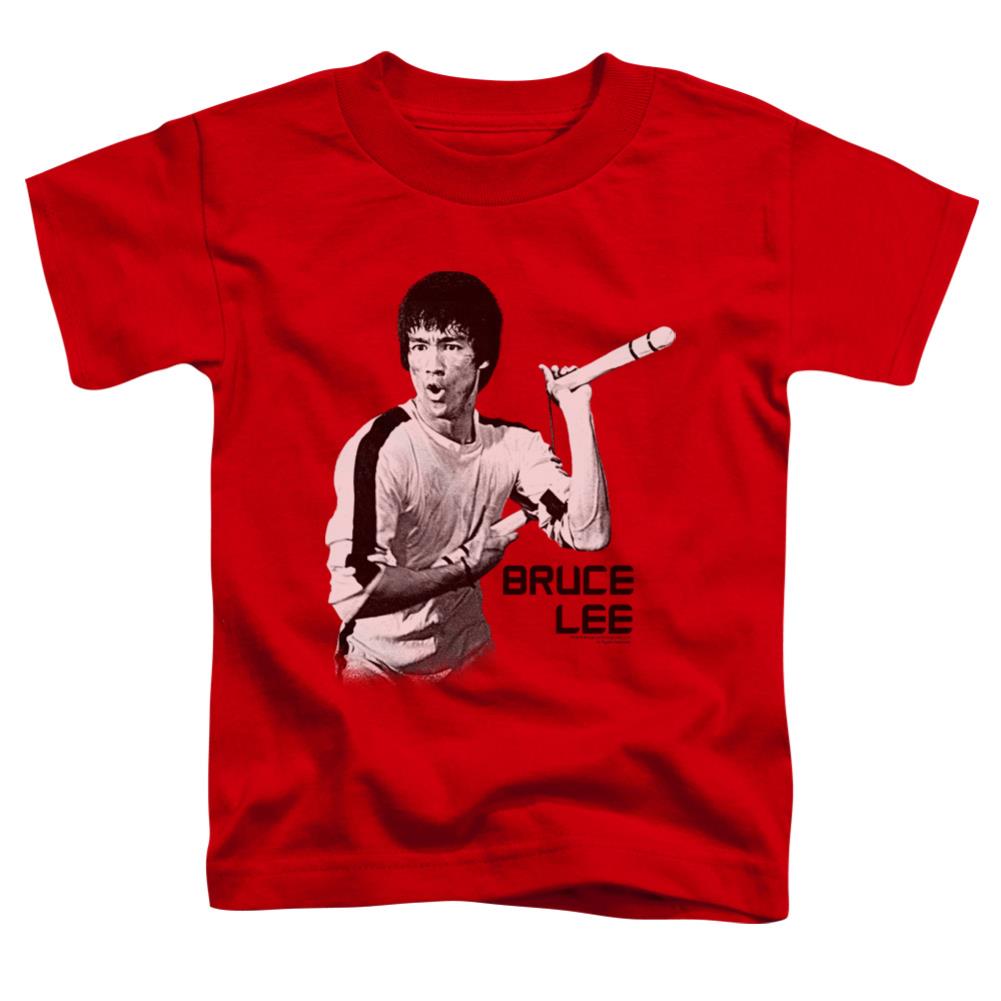 Bruce Lee Nunchucks Toddler 18/1 Cotton Short-Sleeve T-Shirt