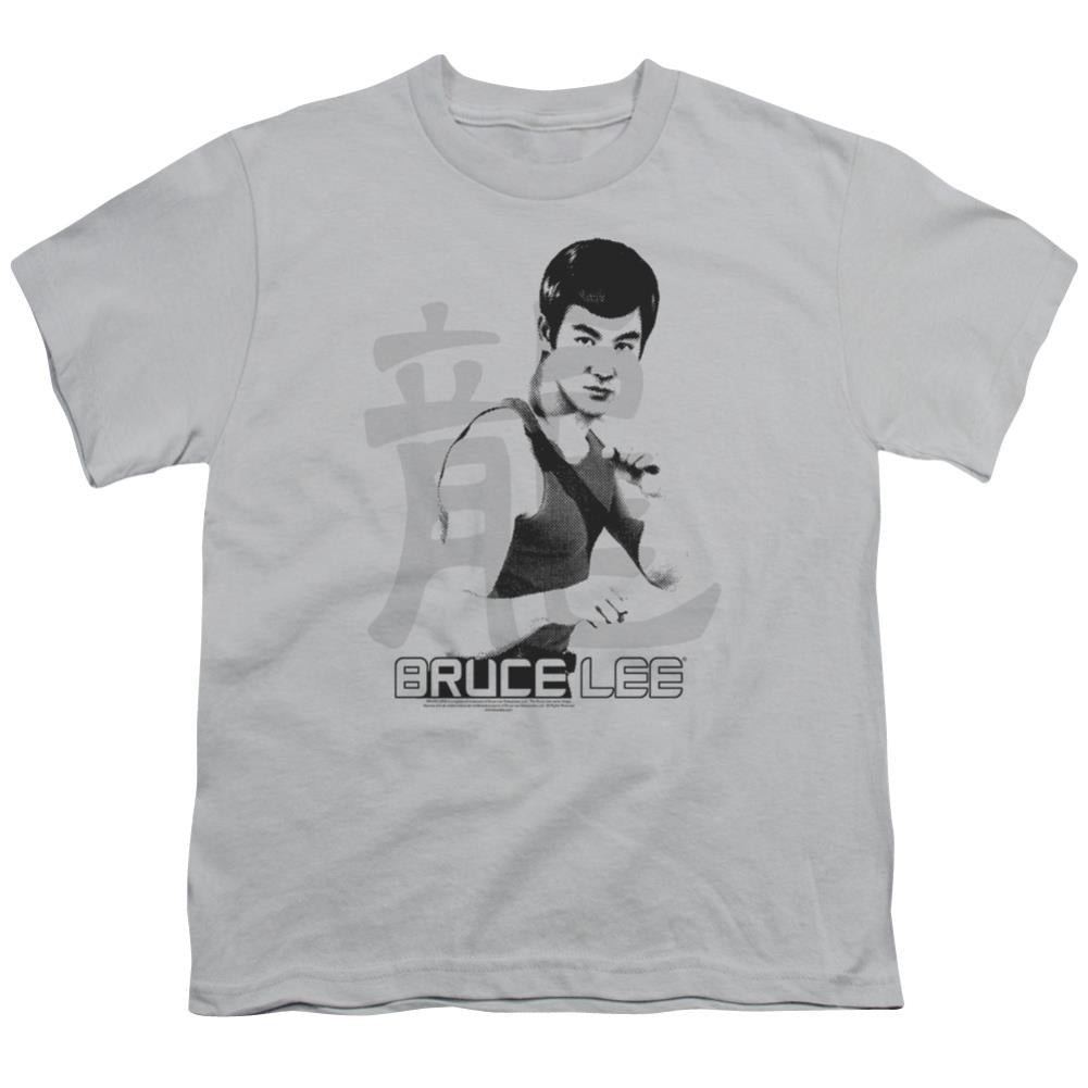 Bruce Lee Punch Youth 18/1 100% Cotton Short-Sleeve T-Shirt