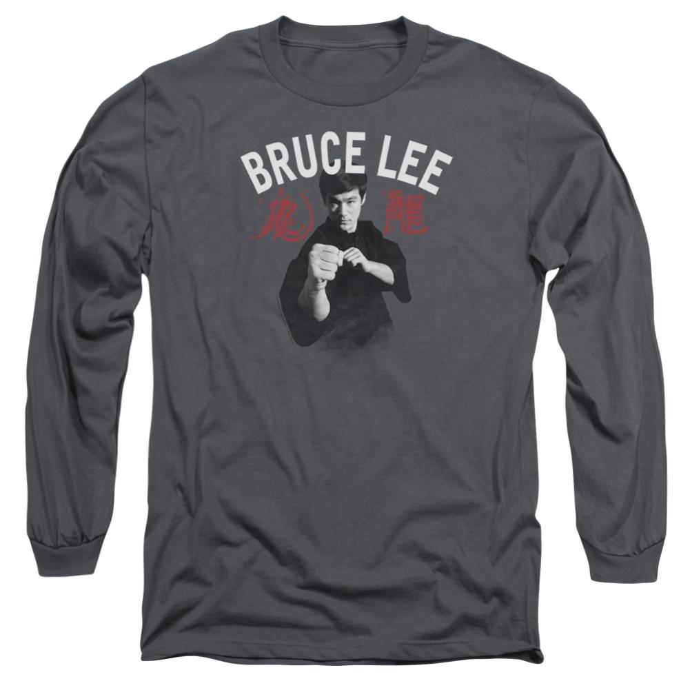 Bruce Lee Ready Men's 18/1 Cotton Long-Sleeve T-Shirt