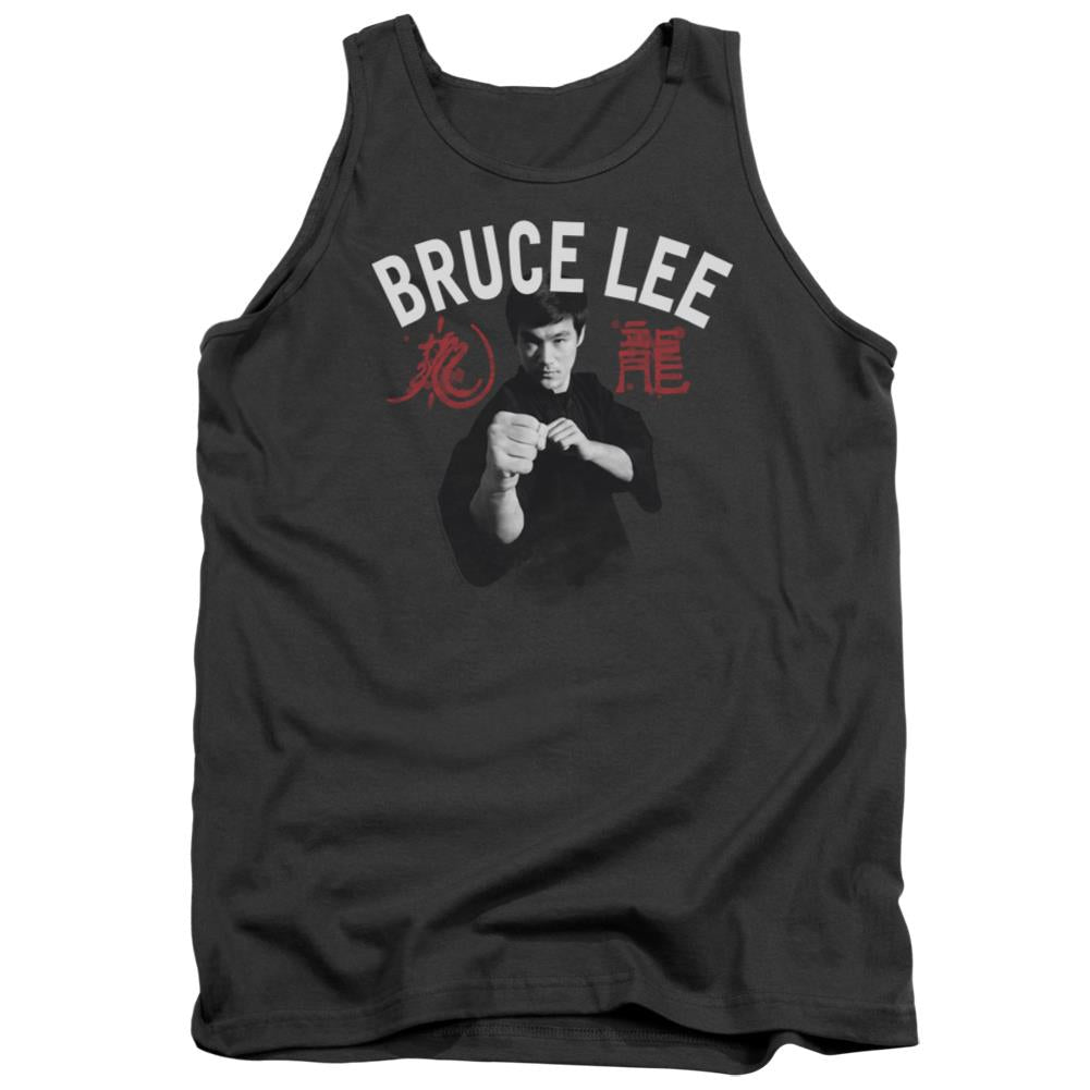 Bruce Lee Ready Men's 18/1 Cotton Tank Top