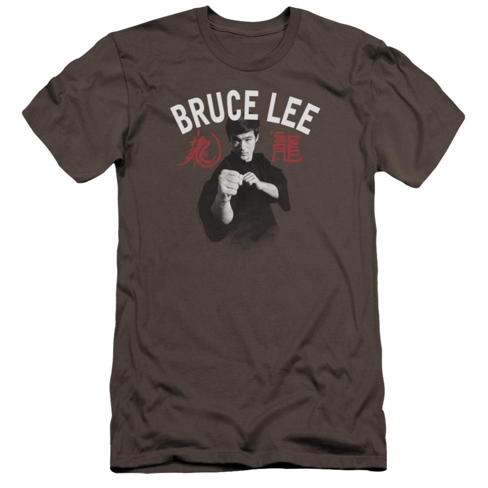 Bruce Lee Ready Men's Ultra-Soft 30/1 Cotton Slim Short-Sleeve T-Shirt
