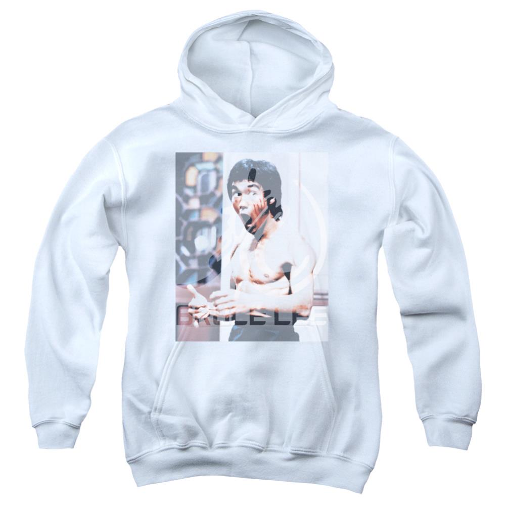 Bruce Lee Revving Up Youth Cotton Poly Pull-Over Hoodie