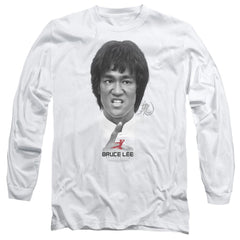 Bruce Lee Self Help Men's 18/1 Cotton Long-Sleeve T-Shirt