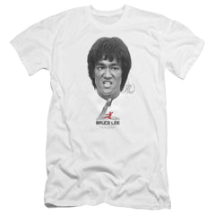 Bruce Lee Self Help Men's Ultra-Soft 30/1 Cotton Slim Short-Sleeve T-Shirt