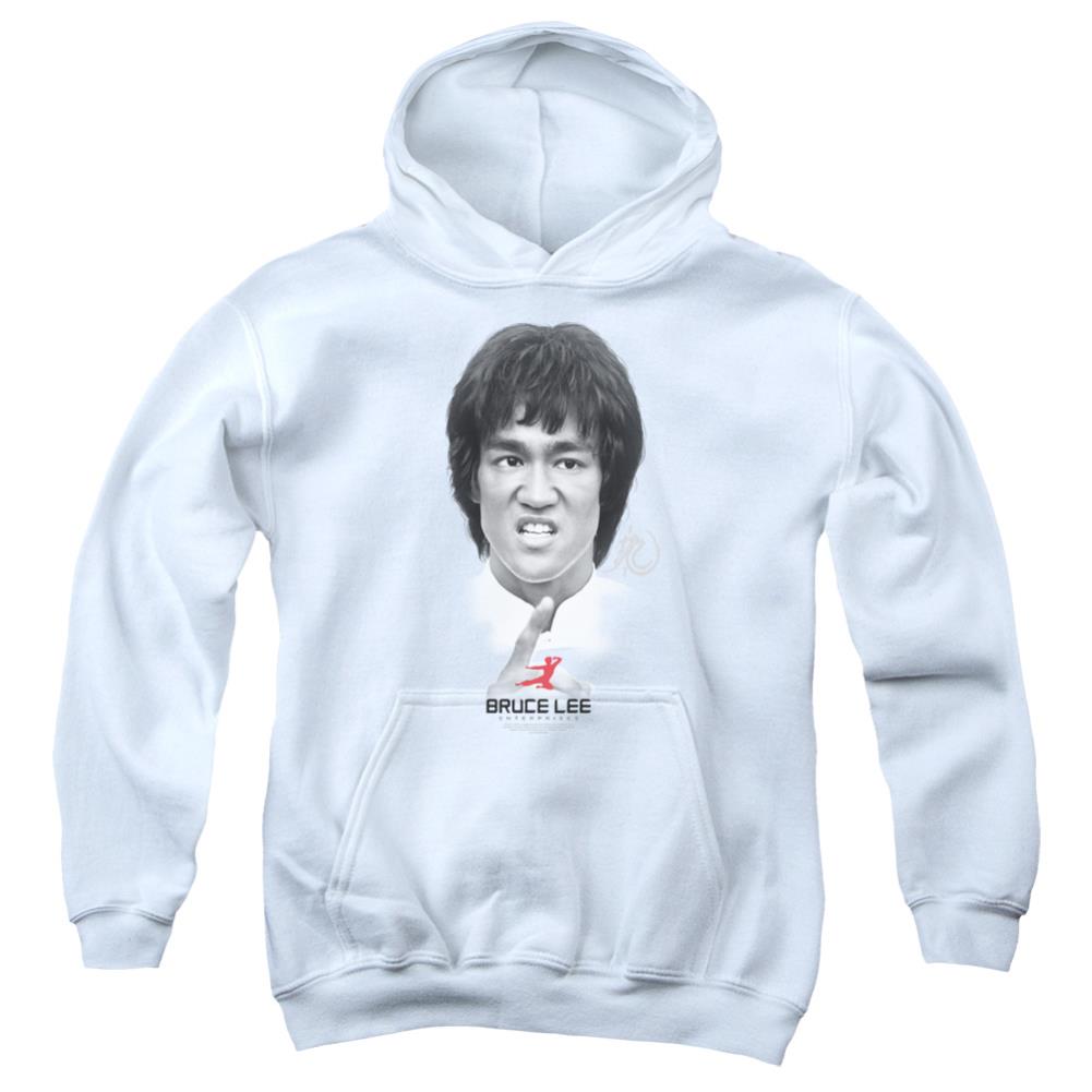 Bruce Lee Self Help Youth Cotton Poly Pull-Over Hoodie
