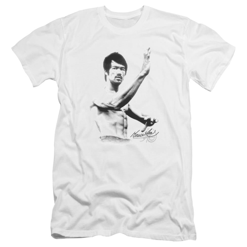 Bruce Lee Serenity Men's Ultra-Soft 30/1 Cotton Slim Short-Sleeve T-Shirt