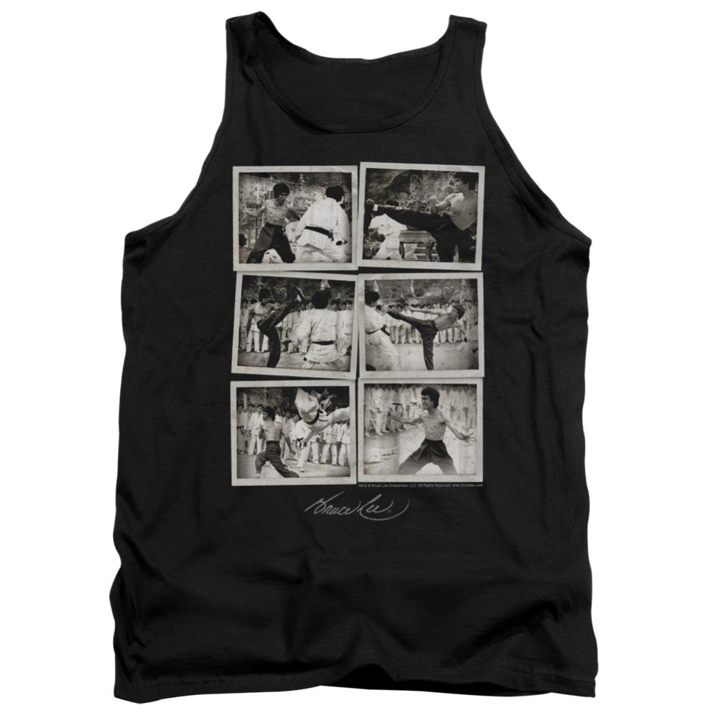 Bruce Lee Snap Shots Men's 18/1 Cotton Tank Top