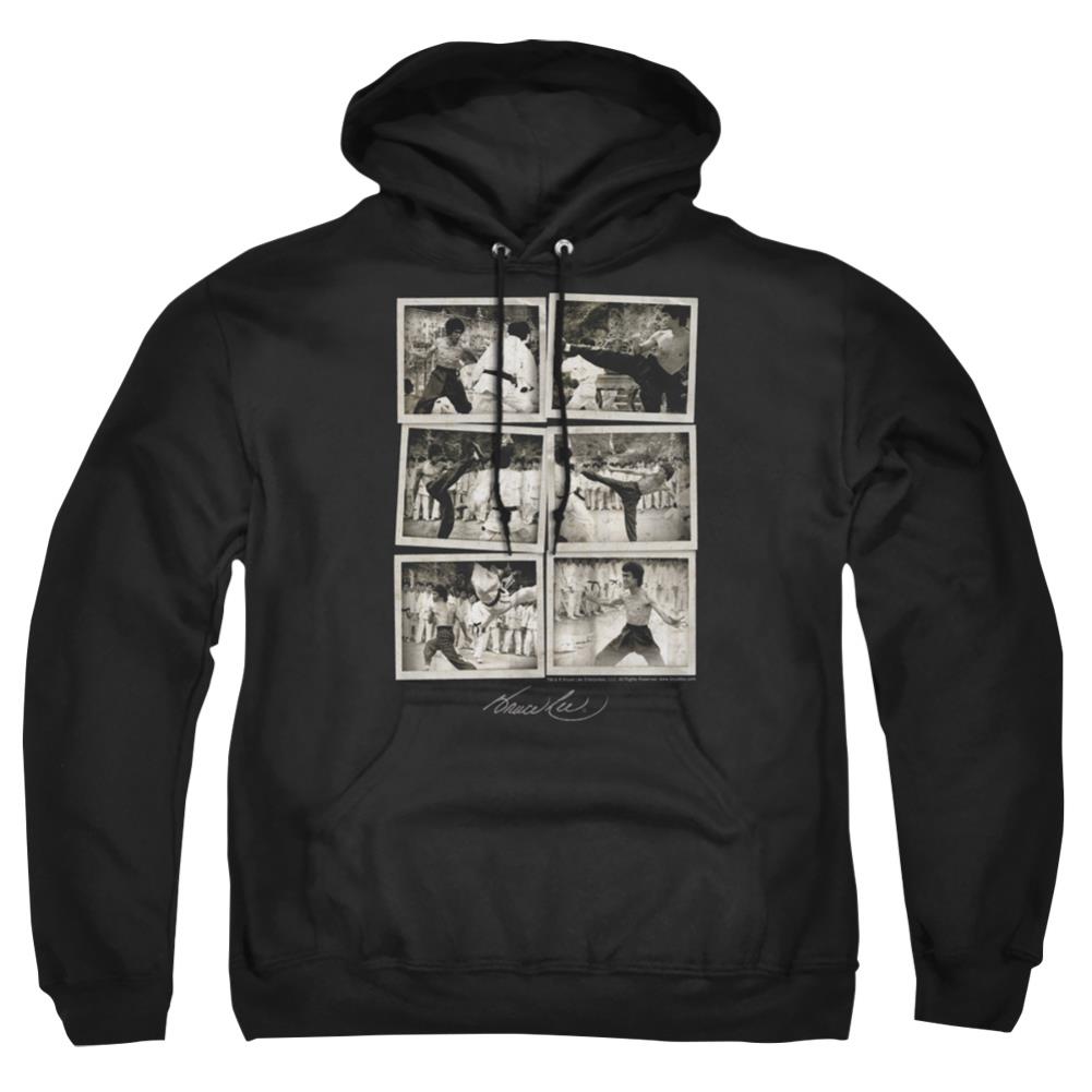 Bruce Lee Snap Shots Men's Pull-Over 75 25 Poly Hoodie