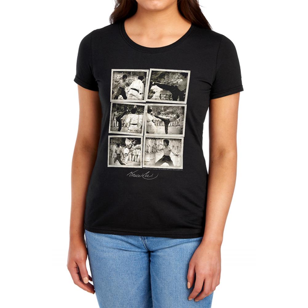 Bruce Lee Snap Shots Women's 18/1 Cotton Short-Sleeve T-Shirt