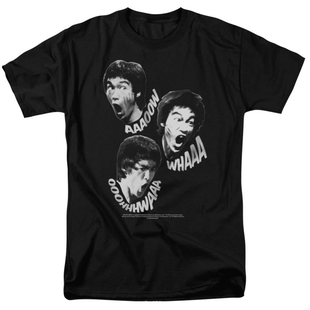 Bruce Lee Sounds Of The Dragon Men's 18/1 Cotton Short-Sleeve T-Shirt