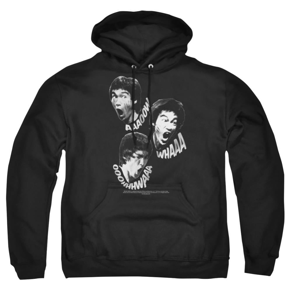 Bruce Lee Sounds Of The Dragon Men's Pull-Over 75 25 Poly Hoodie