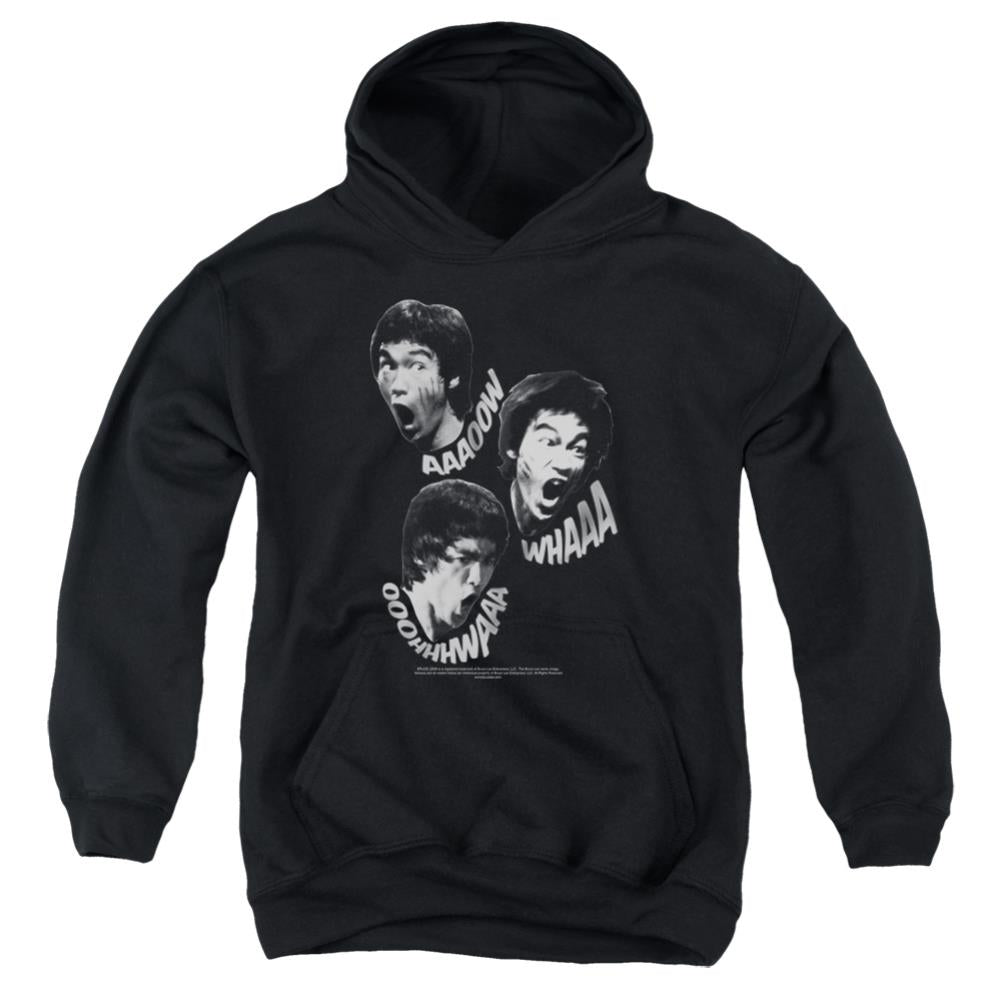 Bruce Lee Sounds Of The Dragon Youth Cotton Poly Pull-Over Hoodie
