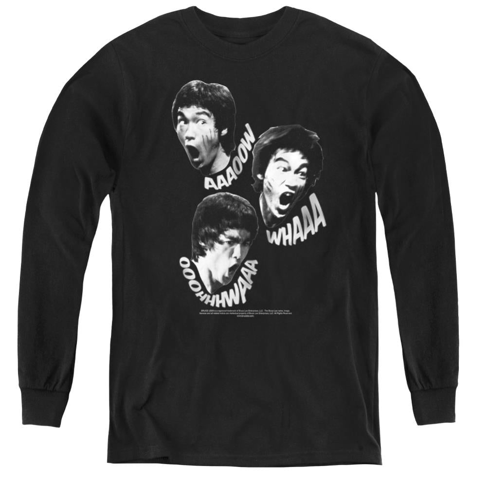 Bruce Lee Sounds Of The Dragon Youth Long-Sleeve T-Shirt