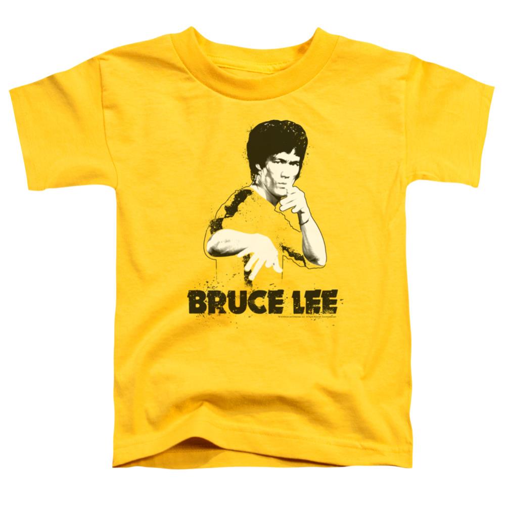 Bruce Lee Suit Splatter Toddler 18/1 Cotton Short-Sleeve T-Shirt