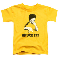 Bruce Lee Suit Splatter Toddler 18/1 Cotton Short-Sleeve T-Shirt