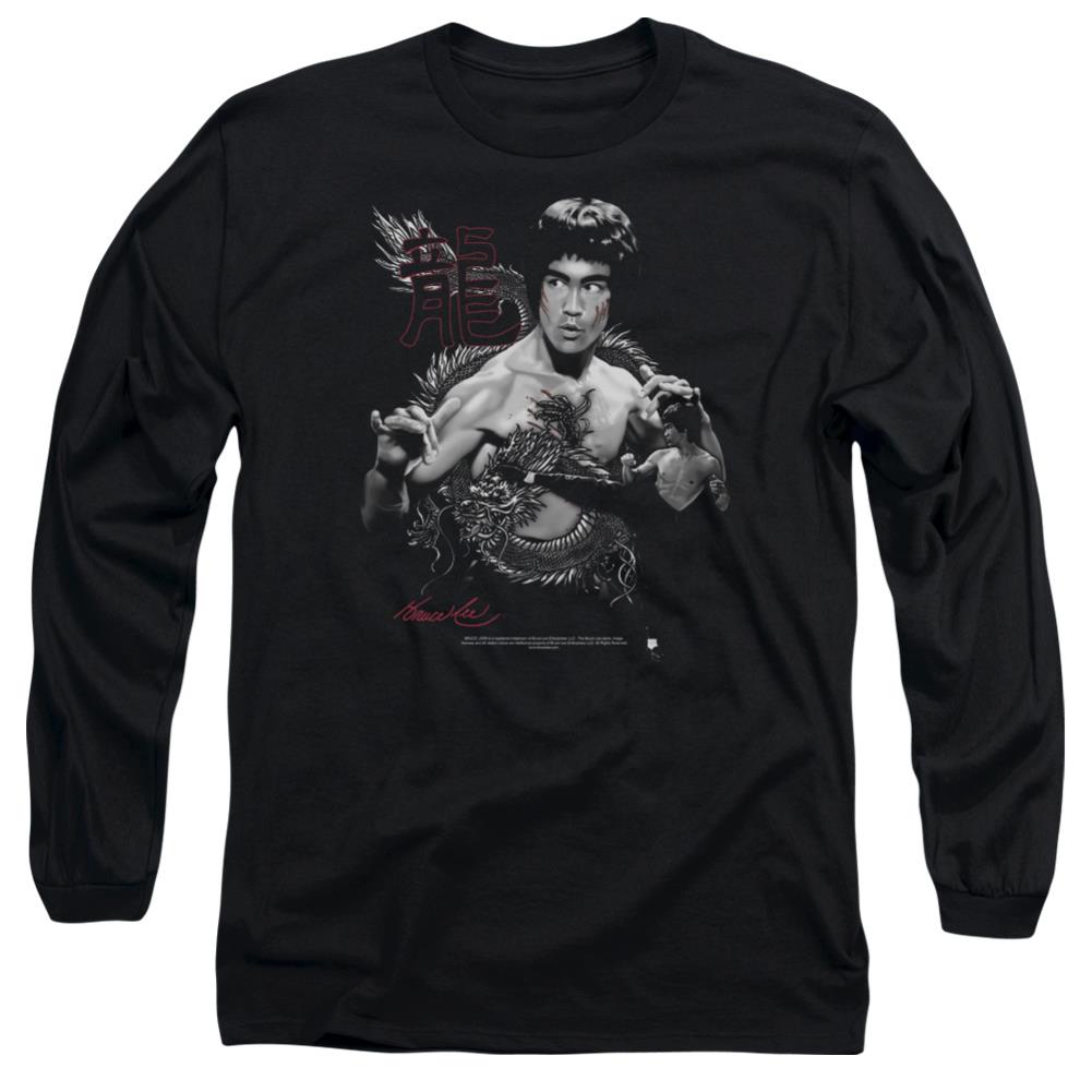 Bruce Lee The Dragon Men's 18/1 Cotton Long-Sleeve T-Shirt