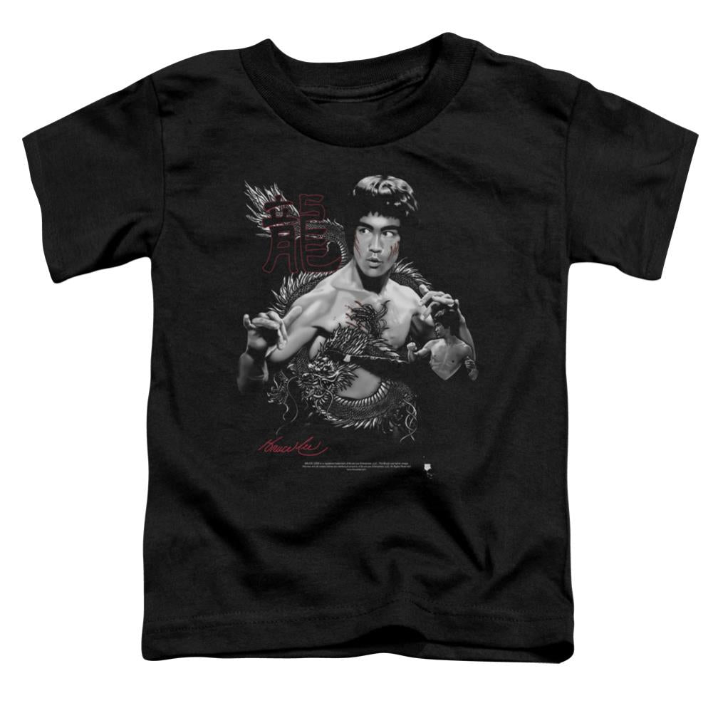 Bruce Lee The Dragon Toddler 18/1 Cotton Short-Sleeve T-Shirt