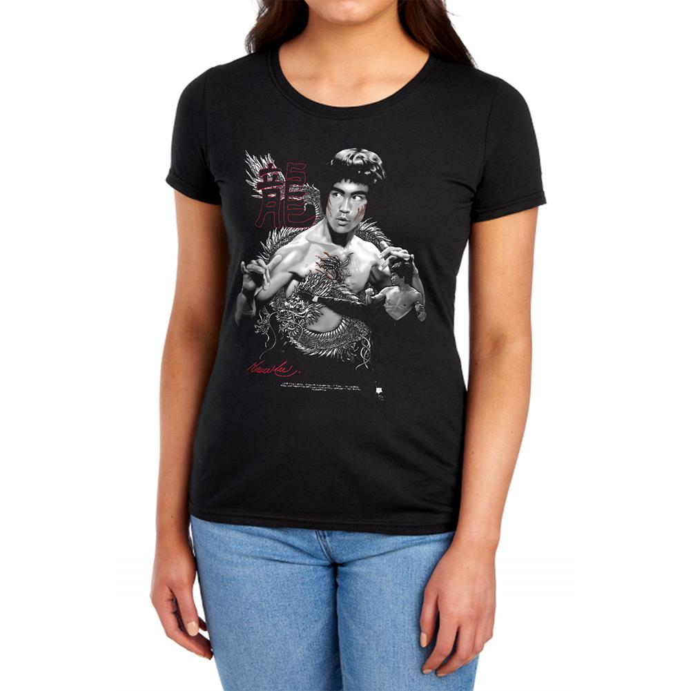 Bruce Lee The Dragon Women's 18/1 Cotton Short-Sleeve T-Shirt