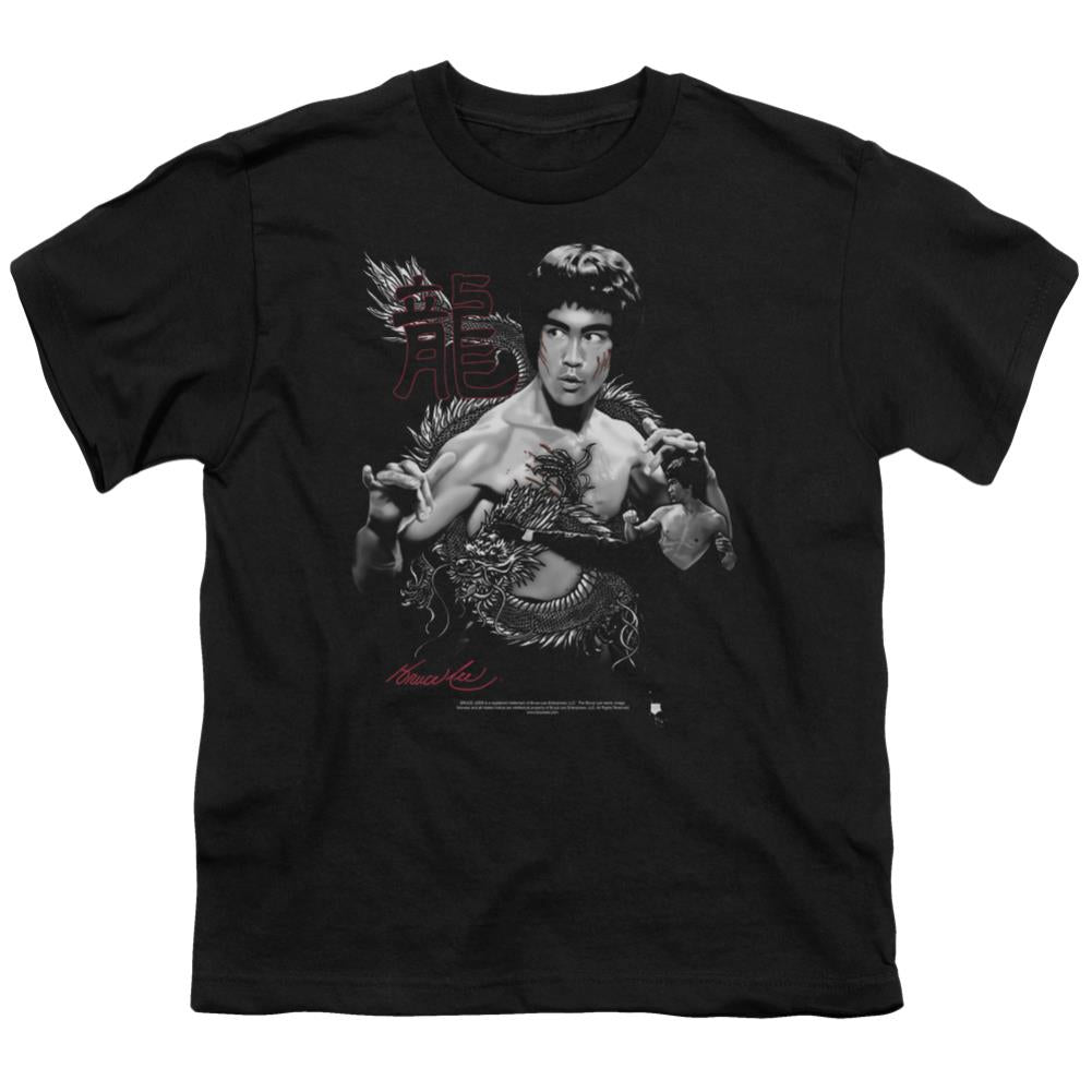 Bruce Lee The Dragon Youth 18/1 100% Cotton Short-Sleeve T-Shirt